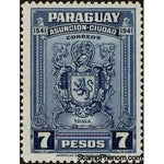 Paraguay 1942 Coat of Asunción-Stamps-Paraguay-Mint-StampPhenom