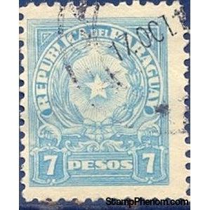 Paraguay 1942 Coats of Arms-Stamps-Paraguay-Mint-StampPhenom