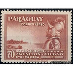 Paraguay 1942 Domingo Martinez de Irala (1506-1557)-Stamps-Paraguay-Mint-StampPhenom