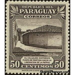 Paraguay 1944 Cnsulting the old freedom fighter-Stamps-Paraguay-Mint-StampPhenom