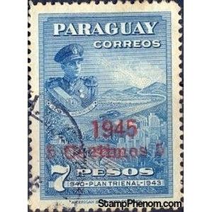 Paraguay 1945 1940-Plan Trienal - 1943-Stamps-Paraguay-Mint-StampPhenom