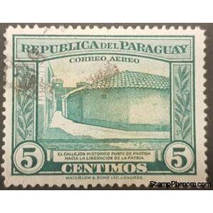 Paraguay 1945 Birthplace of Paraguay's Liberation-Stamps-Paraguay-Mint-StampPhenom