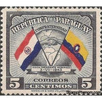Paraguay 1945 Colombia-Stamps-Paraguay-Mint-StampPhenom