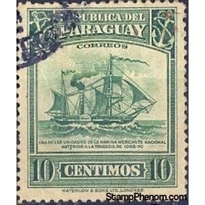 Paraguay 1945 Early trade sailors-Stamps-Paraguay-Mint-StampPhenom