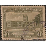 Paraguay 1945 Government House-Stamps-Paraguay-Mint-StampPhenom