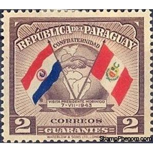 Paraguay 1945 Peru-Stamps-Paraguay-Mint-StampPhenom