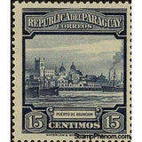 Paraguay 1945 Port of Asunción-Stamps-Paraguay-Mint-StampPhenom