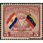 Paraguay 1945 Venezuela-Stamps-Paraguay-Mint-StampPhenom