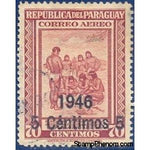 Paraguay 1946 American Indian News Service-Stamps-Paraguay-Mint-StampPhenom