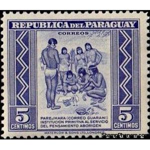Paraguay 1946 Indians-Stamps-Paraguay-Mint-StampPhenom