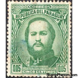 Paraguay 1947 Francisco Solano López (1827-1870), Marshal and President-Stamps-Paraguay-Mint-StampPhenom