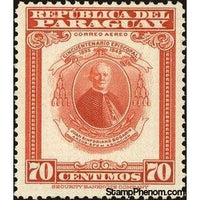 Paraguay 1948 Vision of projected monument-Stamps-Paraguay-Mint-StampPhenom