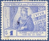 Paraguay 1952 Viva Espańa-Stamps-Paraguay-Mint-StampPhenom