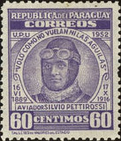 Paraguay 1954 Silvio Pettirossi (1887-1916)-Stamps-Paraguay-Mint-StampPhenom