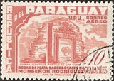 Paraguay 1955 Churches-Stamps-Paraguay-Mint-StampPhenom