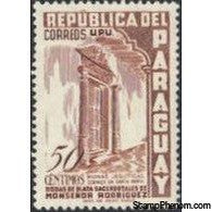 Paraguay 1955 Sacerdotal, Jesuit Ruins, Set #2