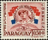 Paraguay 1957 Chaco Soldier and Nurse-Stamps-Paraguay-Mint-StampPhenom