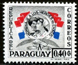 Paraguay 1957 Chaco Soldier and Nurse-Stamps-Paraguay-Mint-StampPhenom
