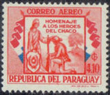 Paraguay 1957 Heroes of the Chaco war-Stamps-Paraguay-Mint-StampPhenom