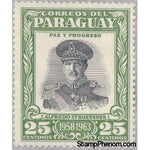Paraguay 1958 Alfredo Stroessner (1912-2006)-Stamps-Paraguay-Mint-StampPhenom