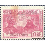 Paraguay 1958 Roque Gonzalez and hl. Ignatius of Loyola (1491-1556)-Stamps-Paraguay-Mint-StampPhenom