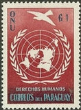 Paraguay 1960 Declaration of Human Rights-Stamps-Paraguay-StampPhenom