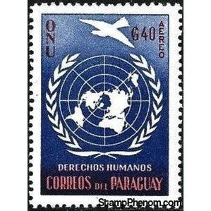 Paraguay 1960 Declaration of Human Rights-Stamps-Paraguay-Mint-StampPhenom