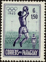 Paraguay 1960 Football-Stamps-Paraguay-Mint-StampPhenom