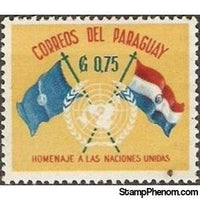 Paraguay 1960 Tribute to the United Nations-Stamps-Paraguay-Mint-StampPhenom