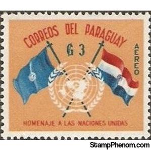 Paraguay 1960 Tribute to the United Nations-Stamps-Paraguay-Mint-StampPhenom
