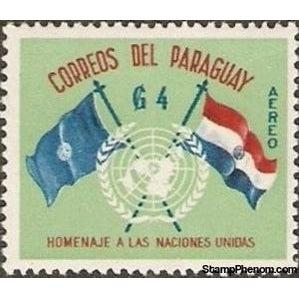 Paraguay 1960 Tribute to the United Nations-Stamps-Paraguay-Mint-StampPhenom