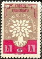 Paraguay 1960 World Refugee Year - issue 1