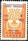 Paraguay 1960 World Refugee Year - issue 1