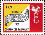 Paraguay 1961 C.E.P.T. Motive 1958-Stamps-Paraguay-Mint-StampPhenom