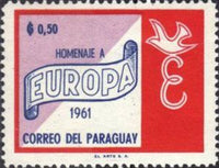 Paraguay 1961 C.E.P.T. Motive 1958-Stamps-Paraguay-Mint-StampPhenom