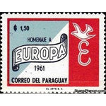 Paraguay 1961 C.E.P.T. Motive 1958-Stamps-Paraguay-Mint-StampPhenom