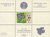 Paraguay 1961 C.E.P.T. Motive 1961-Stamps-Paraguay-Mint-StampPhenom