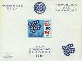 Paraguay 1961 C.E.P.T. Motive 1961-Stamps-Paraguay-Mint-StampPhenom