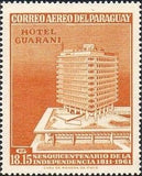 Paraguay 1961 Hotel Guaraní, 4 stamps-Stamps-Paraguay-StampPhenom