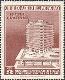 Paraguay 1961 Hotel Guaraní, 4 stamps-Stamps-Paraguay-StampPhenom