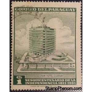 Paraguay 1961 Hotel Guaraní-Stamps-Paraguay-Mint-StampPhenom