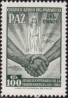 Paraguay 1961 Independence and Chaco Peace-Stamps-Paraguay-Mint-StampPhenom