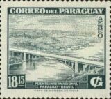 Paraguay 1961 International Bridge Rio Paraná-Stamps-Paraguay-Mint-StampPhenom