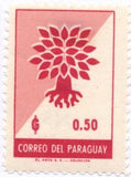 Paraguay 1961 Uprooted Oak Emblem-Stamps-Paraguay-Mint-StampPhenom