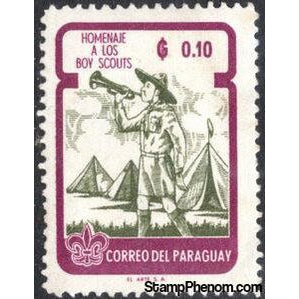 Paraguay 1962 Boy Scouts-Stamps-Paraguay-Mint-StampPhenom