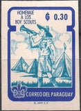 Paraguay 1962 Boy scout with trumpet-Stamps-Paraguay-Mint-StampPhenom