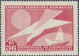 Paraguay 1962 Dove Symbolizing Holy Ghost-Stamps-Paraguay-Mint-StampPhenom