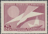 Paraguay 1962 Dove Symbolizing Holy Ghost-Stamps-Paraguay-Mint-StampPhenom