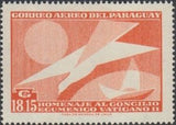 Paraguay 1962 Dove Symbolizing Holy Ghost-Stamps-Paraguay-Mint-StampPhenom