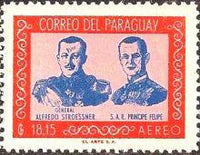 Paraguay 1962 Duke of Edinburgh's Visit